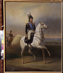 Ivan Fedorovich Paskevich (1782-1856)、エリヴァン伯、ポーランド総督。 (イヴァン・フョードロヴィチ・パスケヴィッチ、エリヴァン伯、ポーランド王国総督)。 1月（ジャンヴィエ）スチョドルスキ（1797-1875）による絵画、キャンバスに油彩、1830年頃。ポーランド美術、c