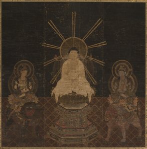 釈迦三尊 作： Japan, Kamakura period
