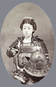 女性サムライ 作： Japanese Photographer