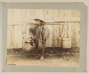 百姓、日本（手彩色白黒写真 作： Japanese Photographer