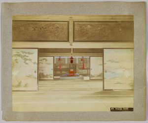 日本のプリンスルーム（手彩色のモノクロ写真 作： Japanese Photographer