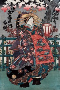 花魁道中三部作のセンターパネル