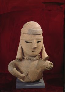 Haniwa figure, 250-550 (red earthenware) 作： Japanese School