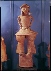 Haniwa figure, 250-550 (red earthenware) 作： Japanese School