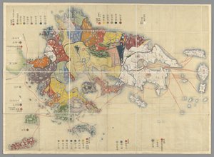 九州の地図 作： Japanese School