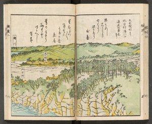 地図 198.b.21、f.15r、横浜の眺め 作： Japanese School