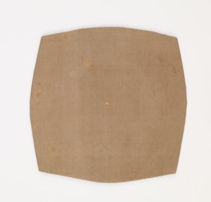 16世紀半ば〜17世紀半ば（絹）茶葉収納壺（しきごろも）の展示用マット 作： Japanese School