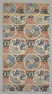 帯の断片 19世紀後半～20世紀前半 （絹織物 作： Japanese School