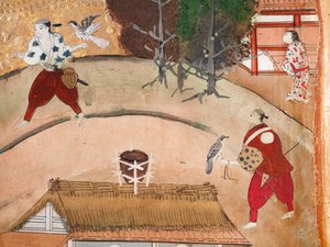 長一屏風 - 八曲一双屏風（絵画） 作： Japanese School