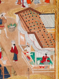 長一屏風 - 八曲一双屏風（絵画） 作： 日本語学校