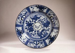 江戸時代の皿 作： Japanese School
