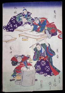 紙パルプの準備 作： Japanese School