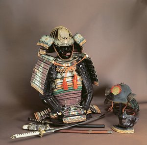室町時代の武士鎧（1333-1571）c.1384 作： Japanese School