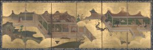 1625〜60年の源氏物語の場面 作： Japanese School