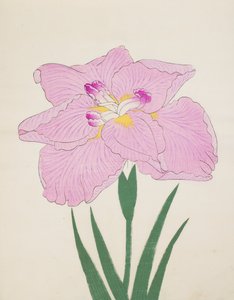 周風楽、58年、1890年（色木版）
