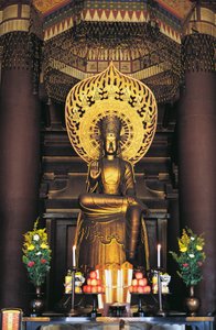 四天王寺の仏像 関西・大阪 6世紀 作： Japanese School