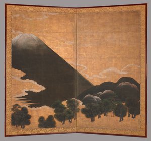 富士山の眺め 作： Japanese School
