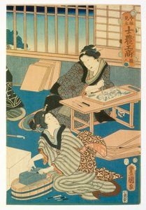 木版生産