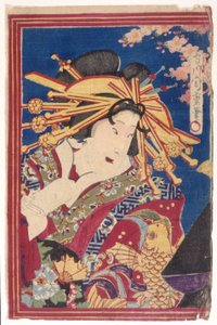 カラー木版画（インク）