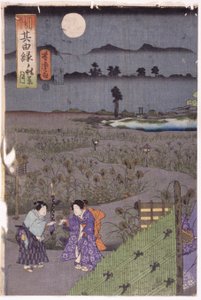 カラー木版画（インク） 作： Japanese School