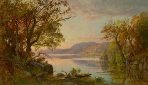 グリーンウッド・レイク 作： Jasper Francis Cropsey