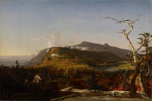 キャッツキル・マウンテン・ハウス 作： Jasper Francis Cropsey