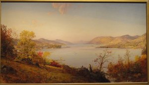 グリーンウッド湖 作： Jasper Francis Cropsey