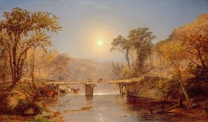 デラウェア川のインドの夏、1882