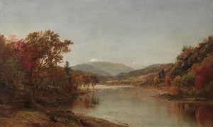 マウント・ワシントン（ニューハンプシャー州 作： Jasper Francis Cropsey
