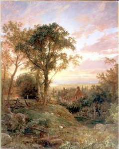 オールドホーム（ニューヨーク州ワーウィック市 作： Jasper Francis Cropsey