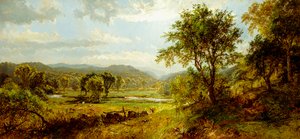 ソーミルリバー、 作： Jasper Francis Cropsey