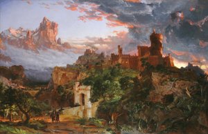 戦争の精神、1851 作： Jasper Francis Cropsey