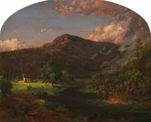 ターニー山、ワシントン、ロックランド郡、ニューヨーク州本部 作： Jasper Francis Cropsey