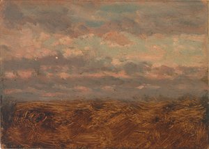 無題、約。 1875-1880。 作： Jasper Francis Cropsey