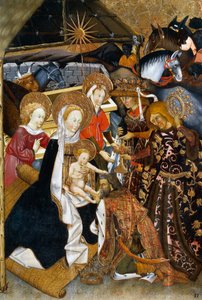 ベルドゥの祭壇画、マギの崇拝 作： Jaume Ferrer