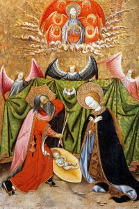 降誕、ヴェルドゥの祭壇画 作： Jaume Ferrer