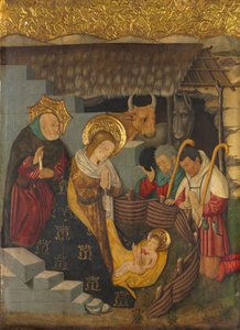 キリスト降誕、c。 1457年。 作： Jaume Ferrer