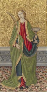 セントルーシー、1500年頃 作： Jaume the younger Vergós