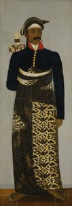 ジャワ裁判所の役人、1820〜70年頃 作： Javanese School