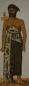 ジャワ裁判所の役人、1820〜70年頃 作： Javanese School
