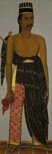 ジャワ裁判所の役人、1820〜70年頃 作： Javanese School