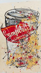 Number One, 2019（キャンバスにハウスペイントとインク） 作： Jay Batlle