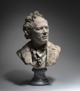 クリストフ・ウィリバルド・グラックの肖像、1775年頃 作： Jean Antoine Houdon