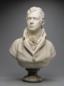 ロバート・フルトン、1804年頃（大理石）（345578-79も参照） 作： Jean Antoine Houdon