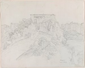 ナルニの眺め 作： Jean-Baptiste-Camille Corot