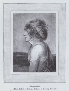 ジョセフィーヌ・ボーアルネ、ナポレオン1世の最初の妻 作： Jean Baptiste (after) Isabey