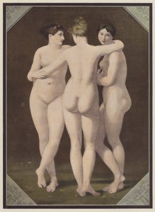 三美神 (カラーリソ) 作： Jean Baptiste (after) Regnault