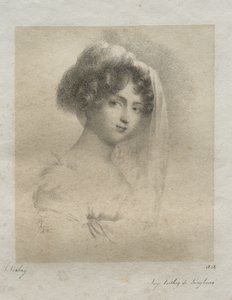 夫人 ホレス・ベルネ 作： Jean-Baptiste Isabey
