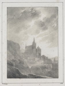 その大聖堂 作： Jean-Baptiste Isabey