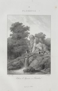 1822年のイタリア旅行 作： Jean-Baptiste Isabey